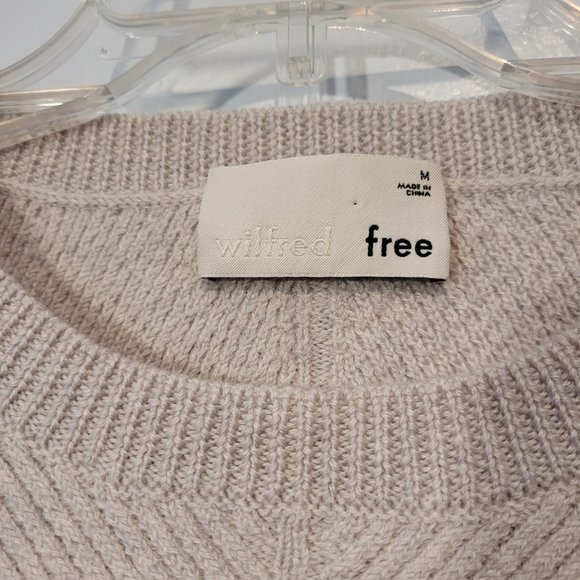 Wilfred Free Isabelli Chevron Sweater Size M - Picture 10 of 14